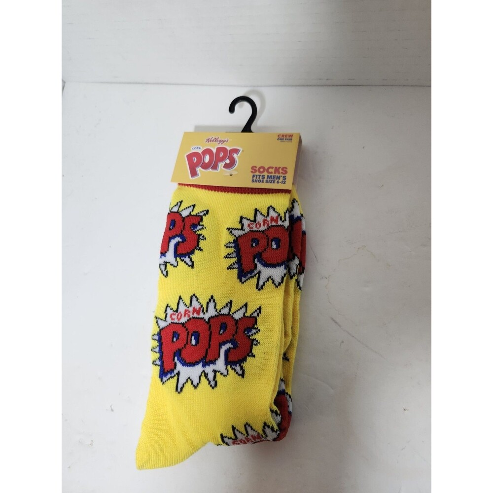 Corn Pops Crew Socks Size 6-12